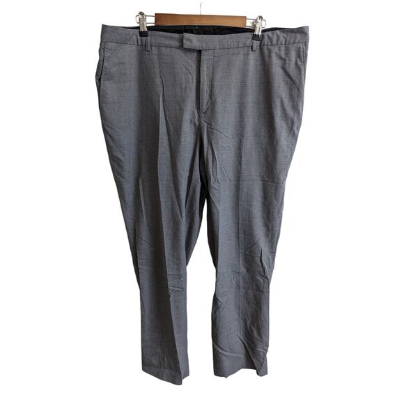 Design Collective Womens Sz 20W Straight Leg Dress Pants Light Gray - Picture 1 of 4